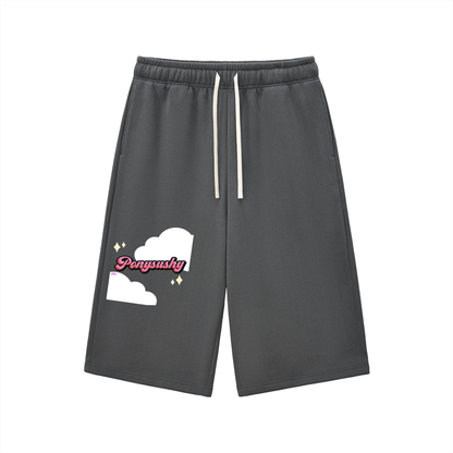 Ponysushy's Super Chillin To the Max Drawstring Three-quarter Sweatpants