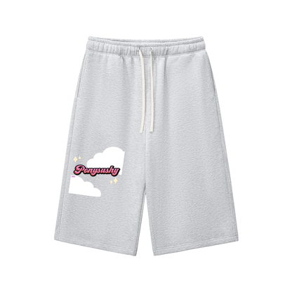 Ponysushy's Super Chillin To the Max Drawstring Three-quarter Sweatpants